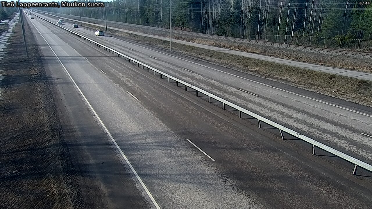 Kelikamerat Kuva Tie 6 Lappeenranta, Muukon suora, Lappeenranta, Etelä-Karjala