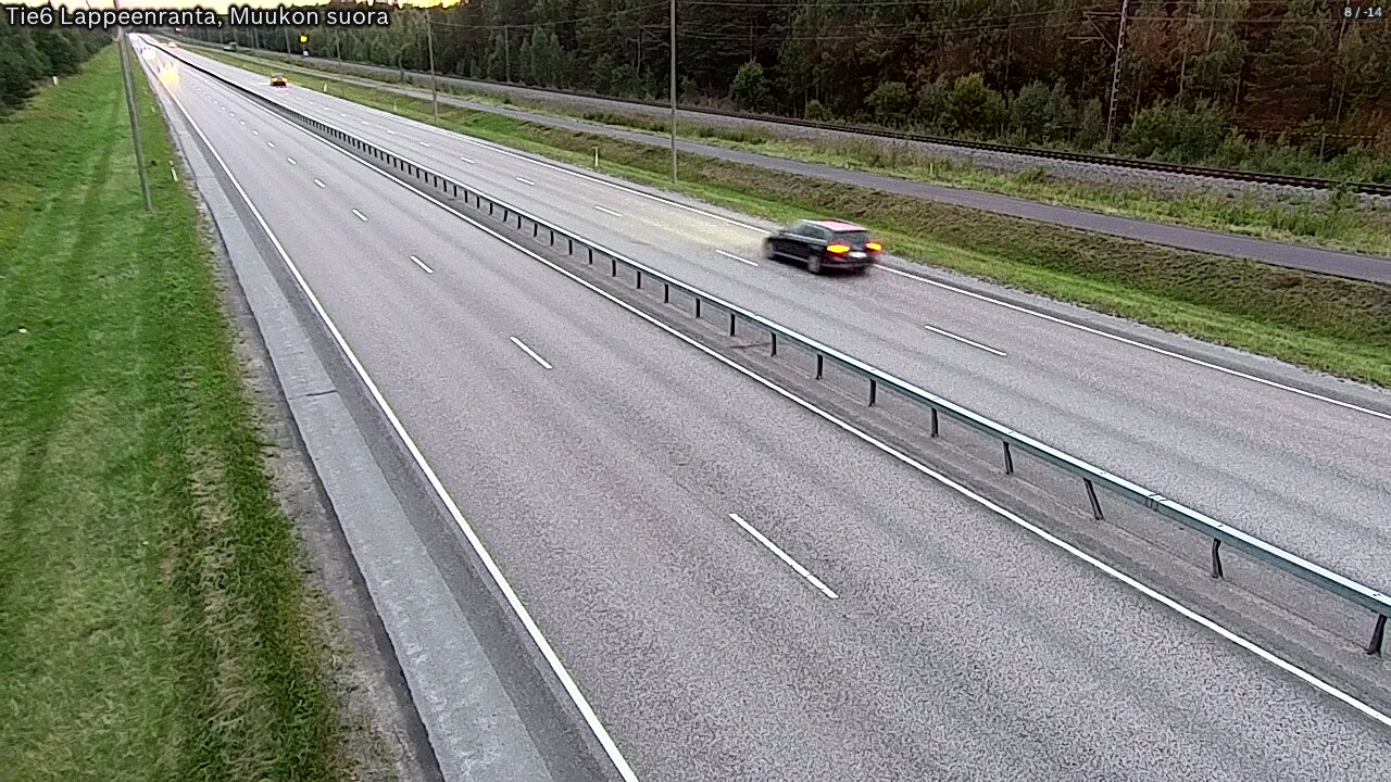Kelikamerat Kuva Tie 6 Lappeenranta, Muukon suora, Lappeenranta, Etelä-Karjala