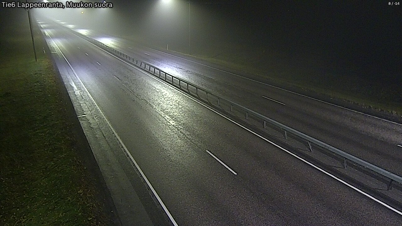 Kelikamerat Kuva Tie 6 Lappeenranta, Muukon suora, Lappeenranta, Etelä-Karjala