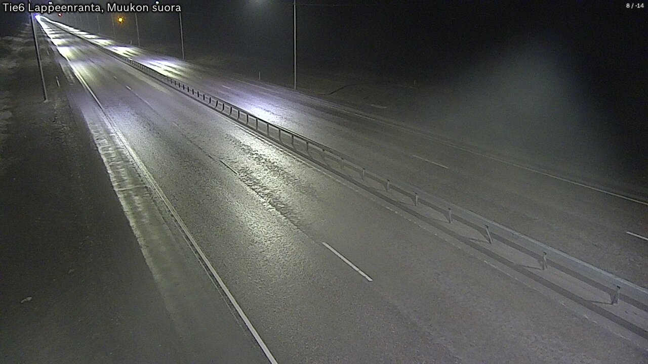 Kelikamerat Kuva Tie 6 Lappeenranta, Muukon suora, Lappeenranta, Etelä-Karjala