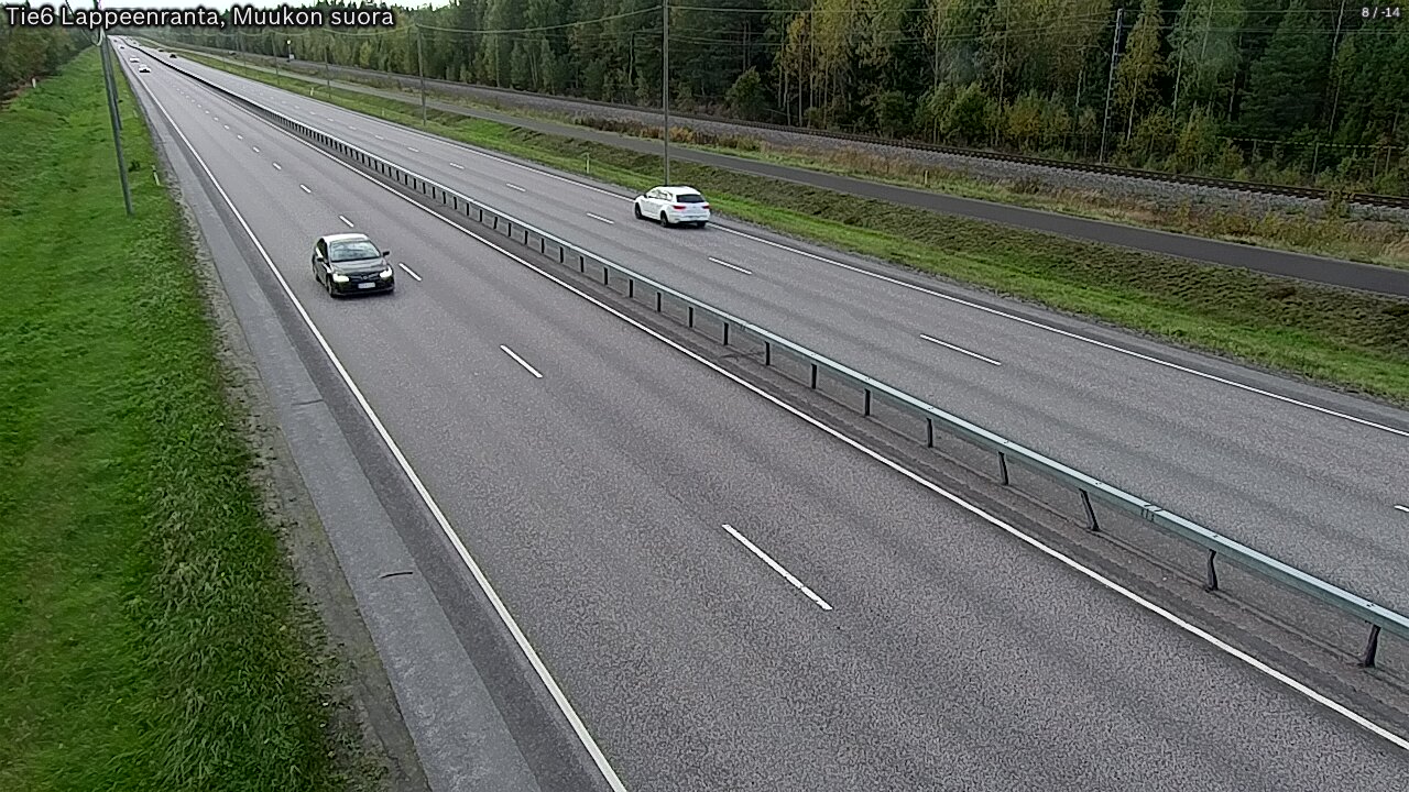 Kelikamerat Kuva Tie 6 Lappeenranta, Muukon suora, Lappeenranta, Etelä-Karjala