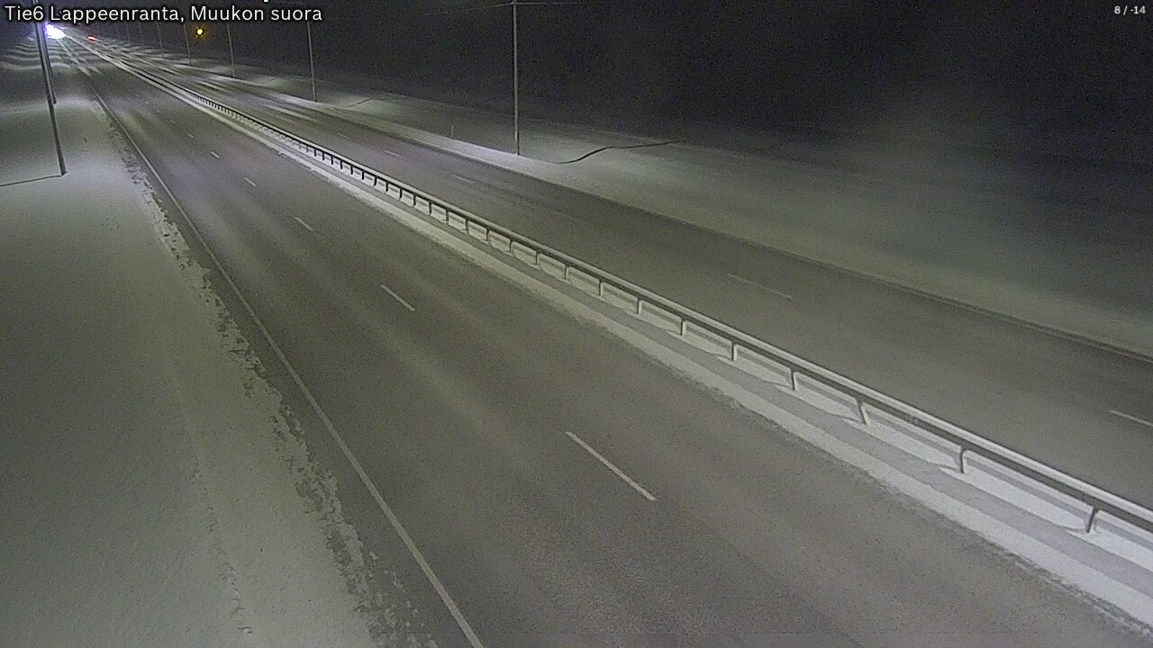 Kelikamerat Kuva Tie 6 Lappeenranta, Muukon suora, Lappeenranta, Etelä-Karjala