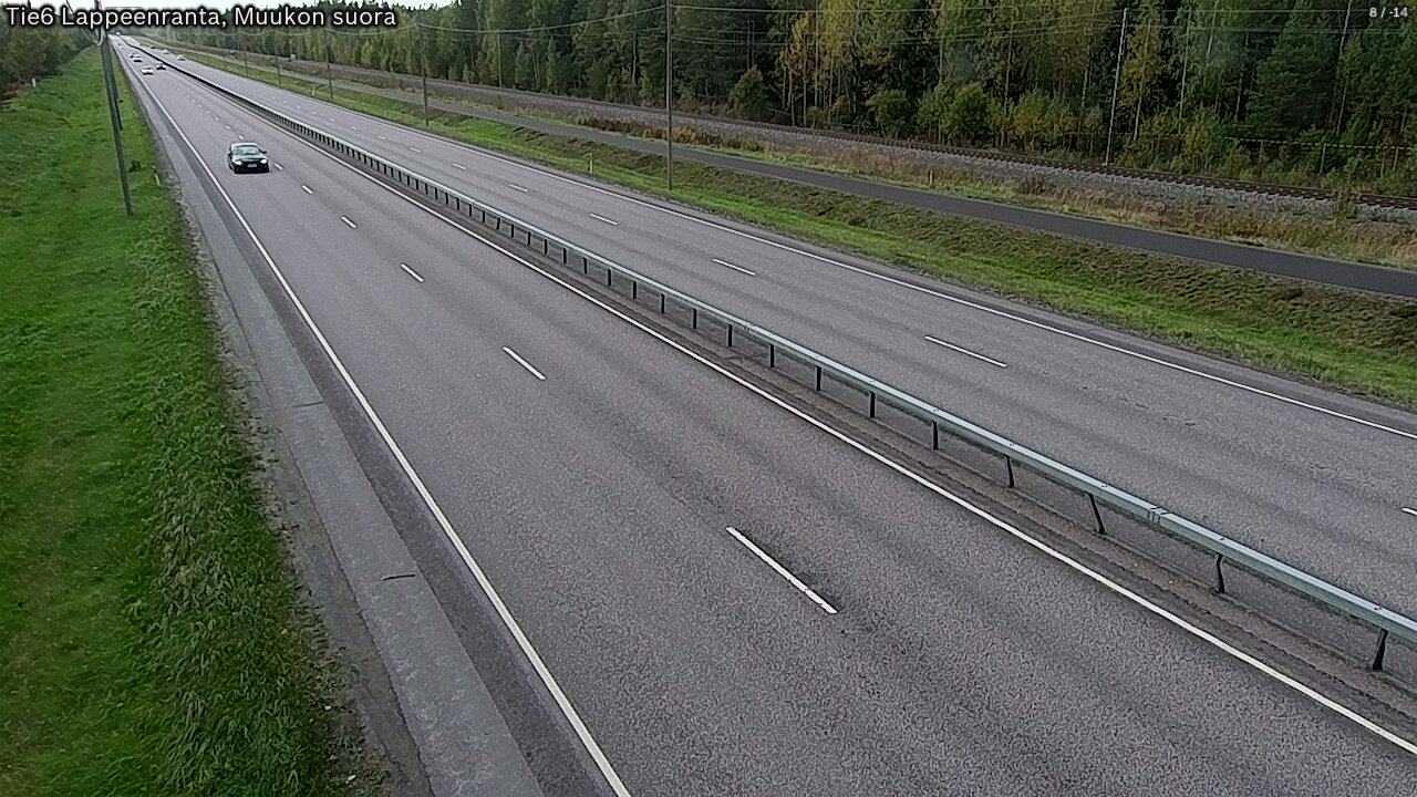 Kelikamerat Kuva Tie 6 Lappeenranta, Muukon suora, Lappeenranta, Etelä-Karjala