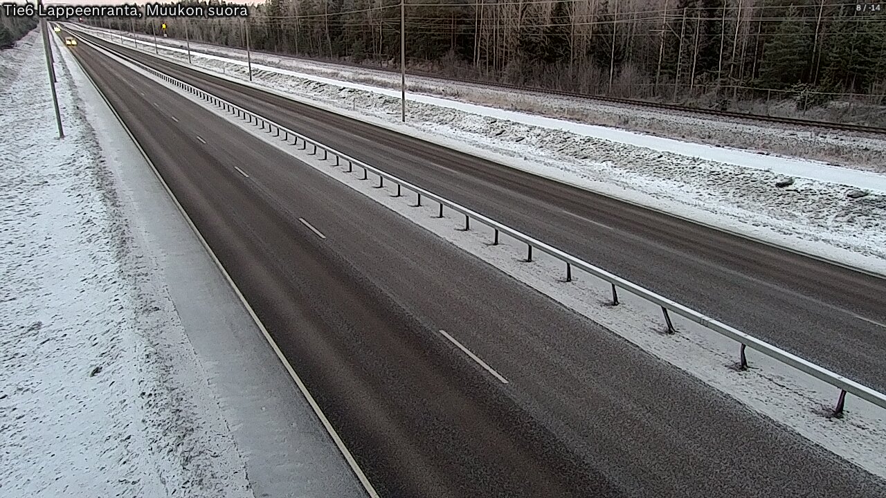 Kelikamerat Kuva Tie 6 Lappeenranta, Muukon suora, Lappeenranta, Etelä-Karjala