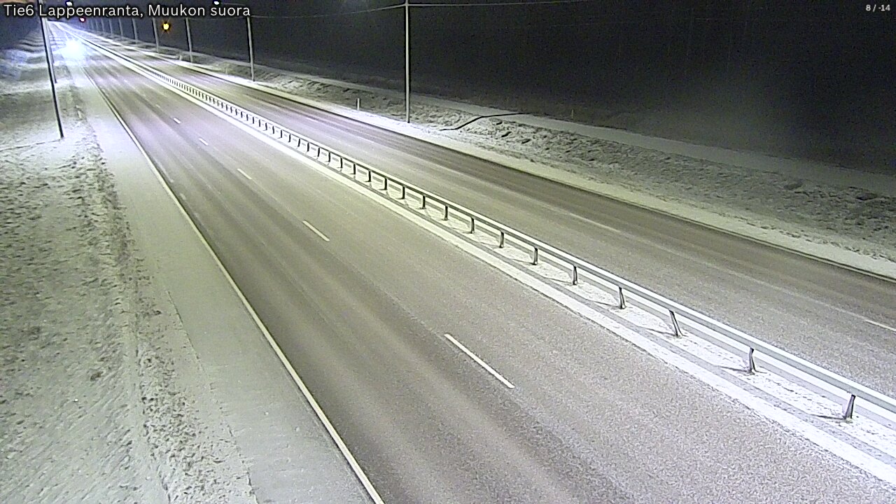 Kelikamerat Kuva Tie 6 Lappeenranta, Muukon suora, Lappeenranta, Etelä-Karjala