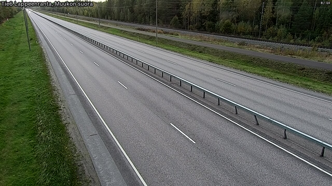 Kelikamerat Kuva Tie 6 Lappeenranta, Muukon suora, Lappeenranta, Etelä-Karjala