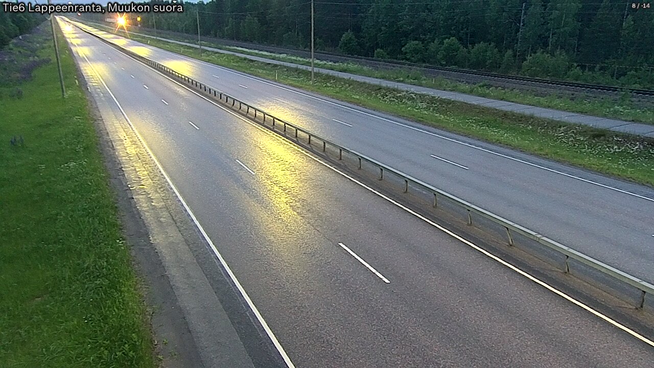 Kelikamerat Kuva Tie 6 Lappeenranta, Muukon suora, Lappeenranta, Etelä-Karjala