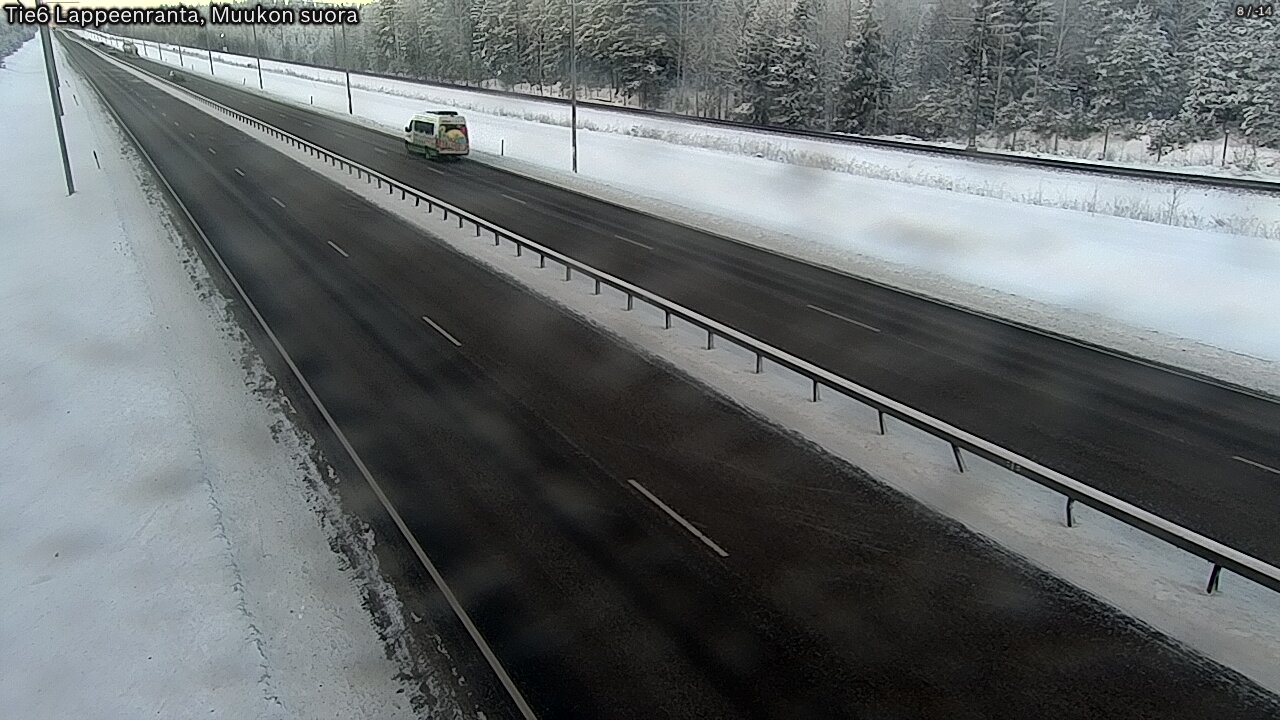 Kelikamerat Kuva Tie 6 Lappeenranta, Muukon suora, Lappeenranta, Etelä-Karjala