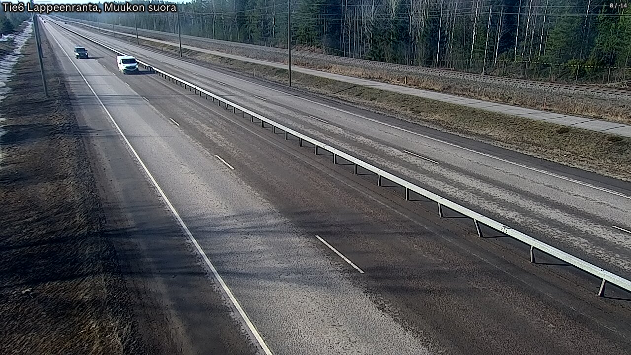 Kelikamerat Kuva Tie 6 Lappeenranta, Muukon suora, Lappeenranta, Etelä-Karjala