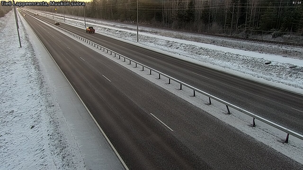 Kelikamerat Kuva Tie 6 Lappeenranta, Muukon suora, Lappeenranta, Etelä-Karjala