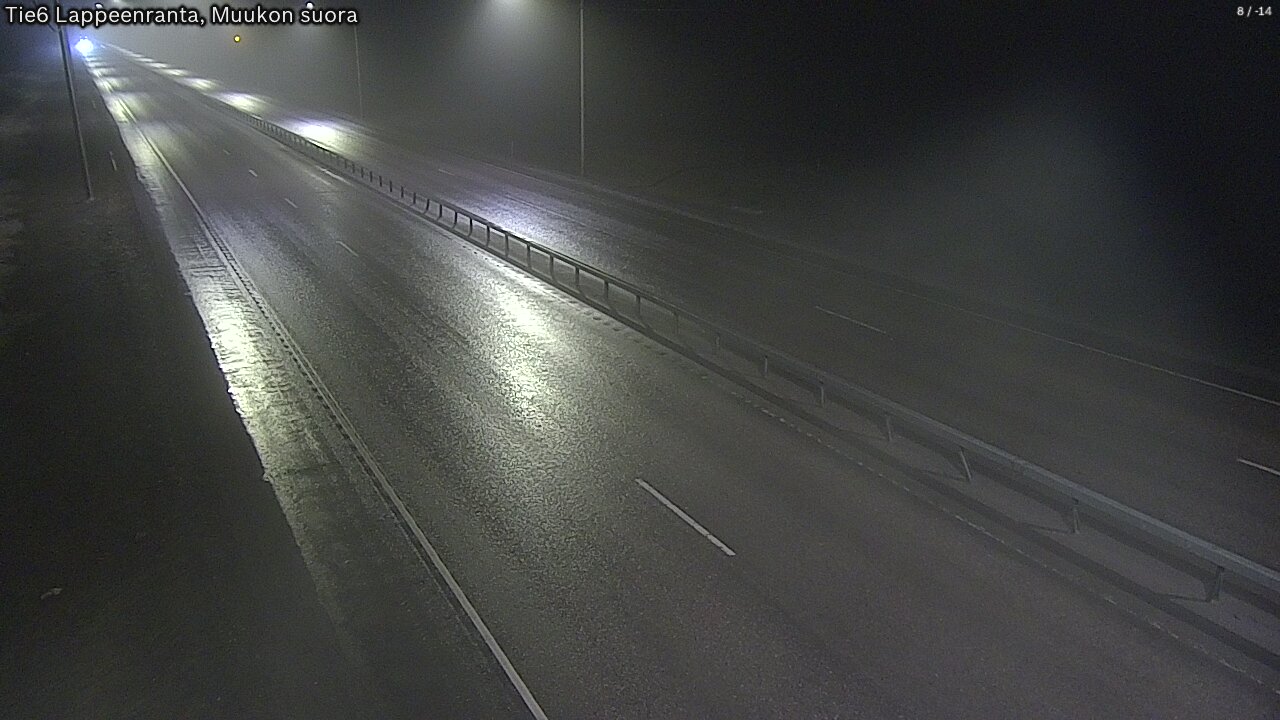 Kelikamerat Kuva Tie 6 Lappeenranta, Muukon suora, Lappeenranta, Etelä-Karjala