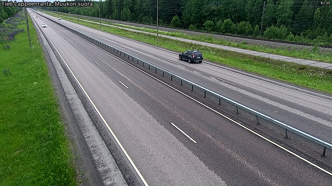 Kelikamerat Kuva Tie 6 Lappeenranta, Muukon suora, Lappeenranta, Etelä-Karjala