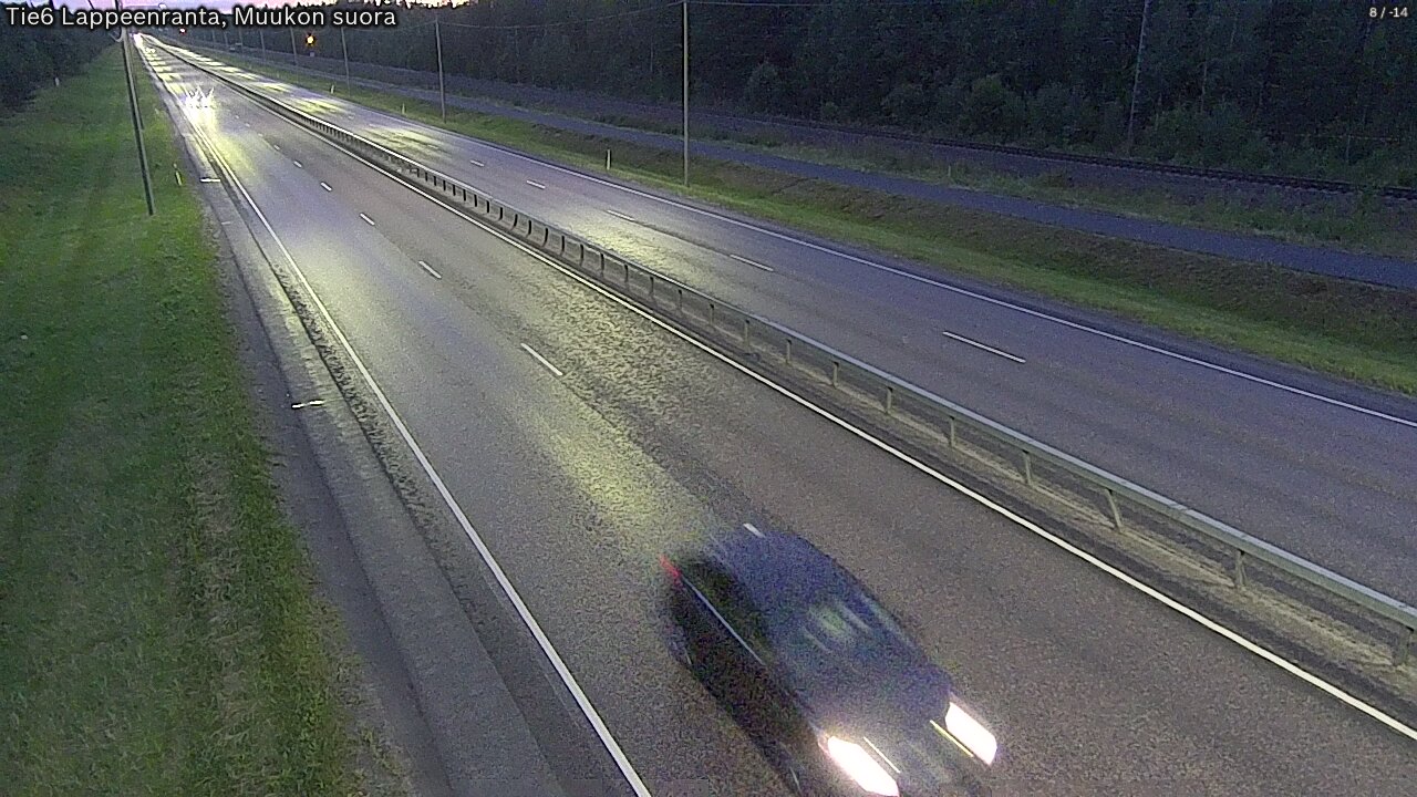 Kelikamerat Kuva Tie 6 Lappeenranta, Muukon suora, Lappeenranta, Etelä-Karjala