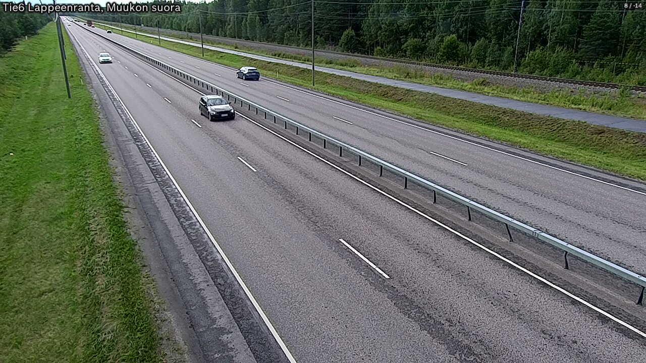 Kelikamerat Kuva Tie 6 Lappeenranta, Muukon suora, Lappeenranta, Etelä-Karjala