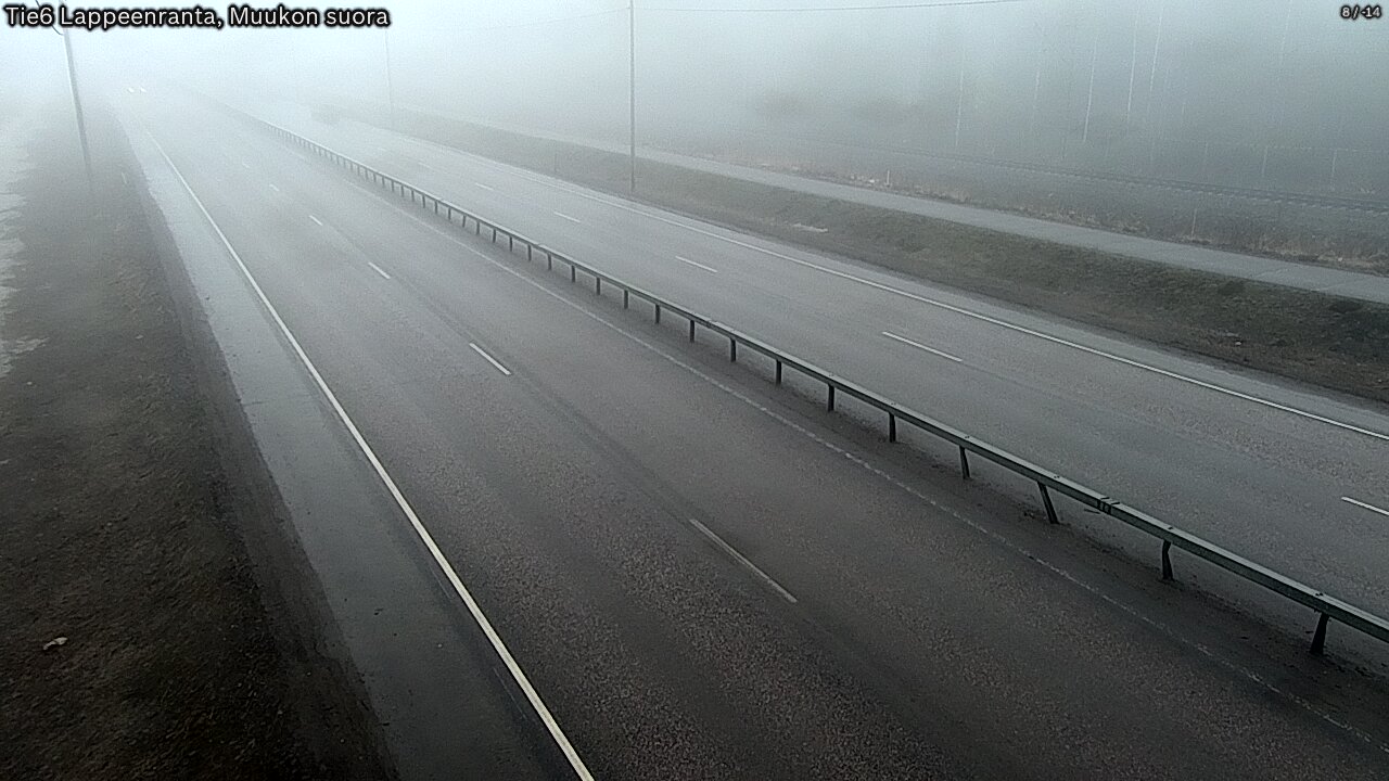 Kelikamerat Kuva Tie 6 Lappeenranta, Muukon suora, Lappeenranta, Etelä-Karjala