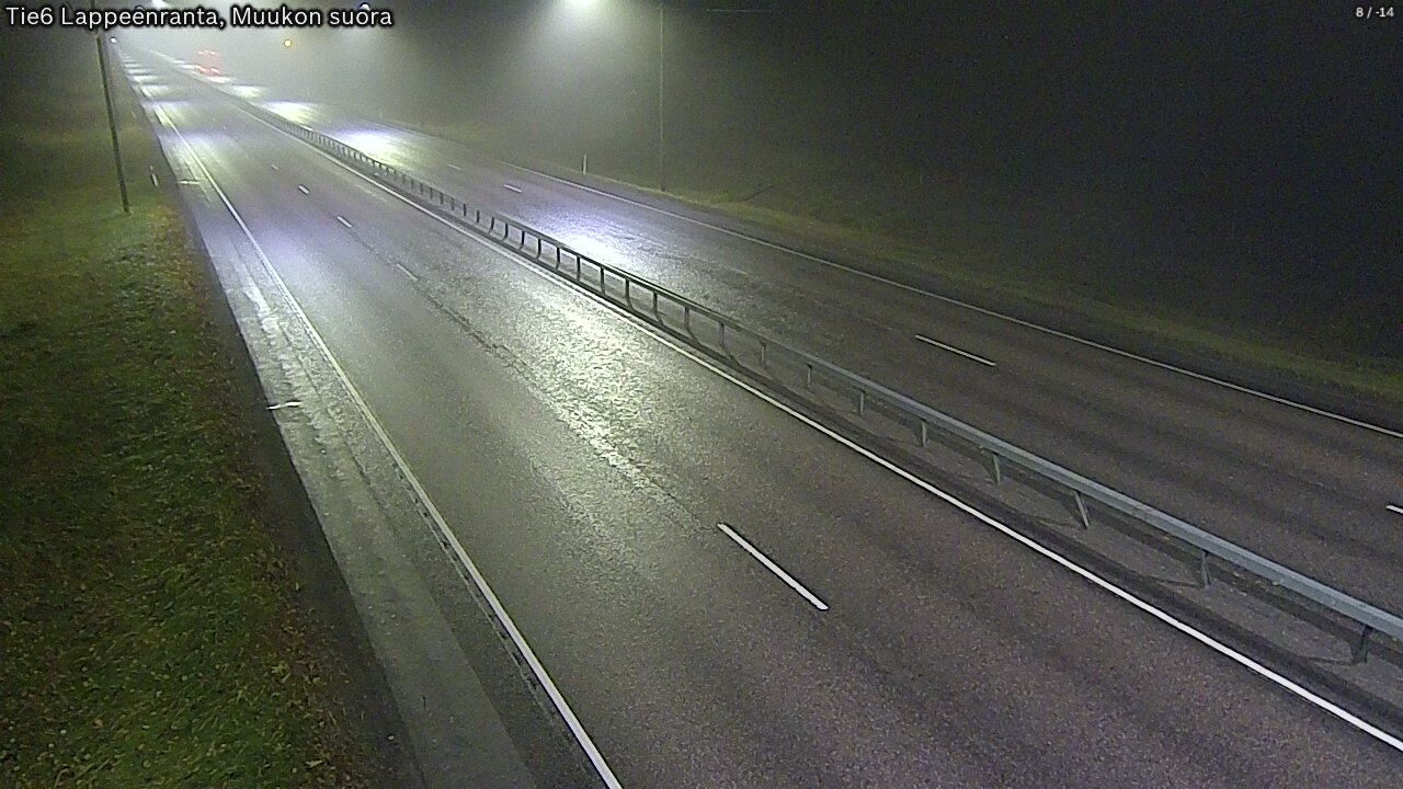 Kelikamerat Kuva Tie 6 Lappeenranta, Muukon suora, Lappeenranta, Etelä-Karjala