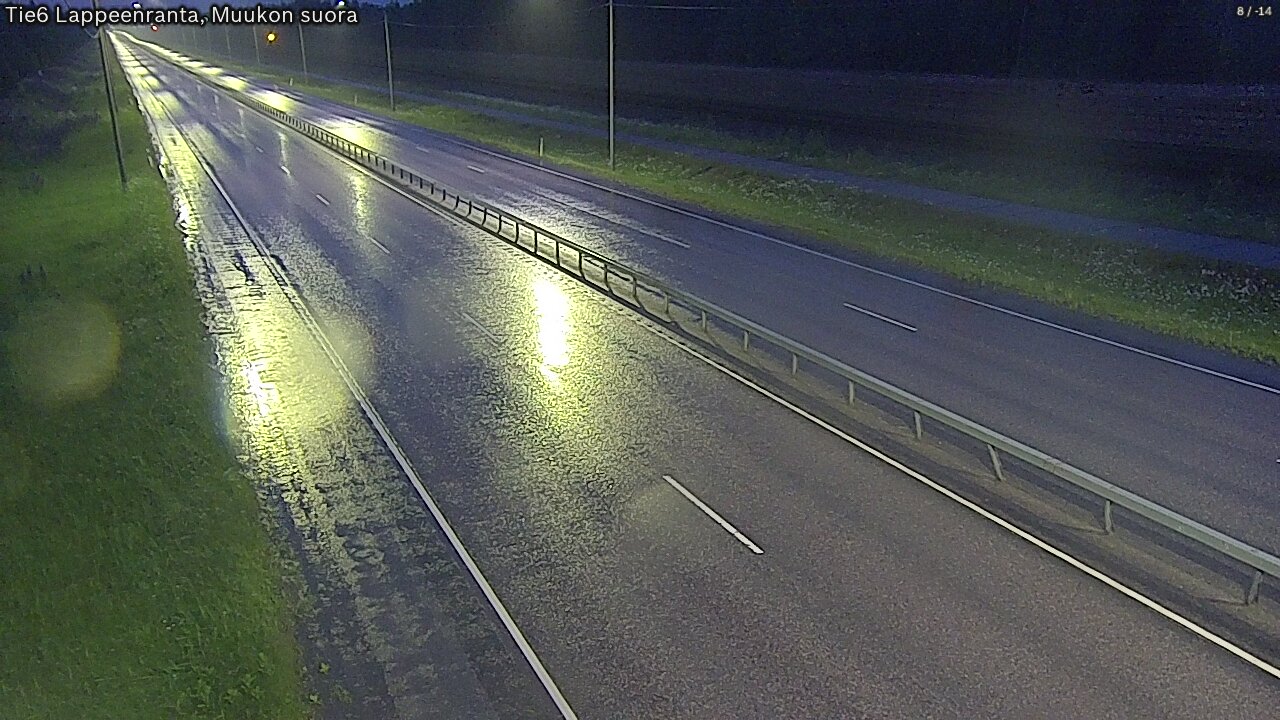 Kelikamerat Kuva Tie 6 Lappeenranta, Muukon suora, Lappeenranta, Etelä-Karjala