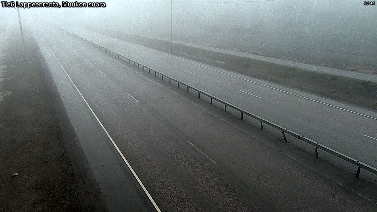 Kelikamerat Kuva Tie 6 Lappeenranta, Muukon suora, Lappeenranta, Etelä-Karjala