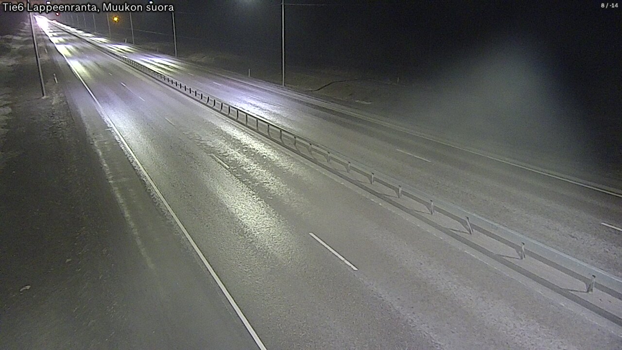 Kelikamerat Kuva Tie 6 Lappeenranta, Muukon suora, Lappeenranta, Etelä-Karjala