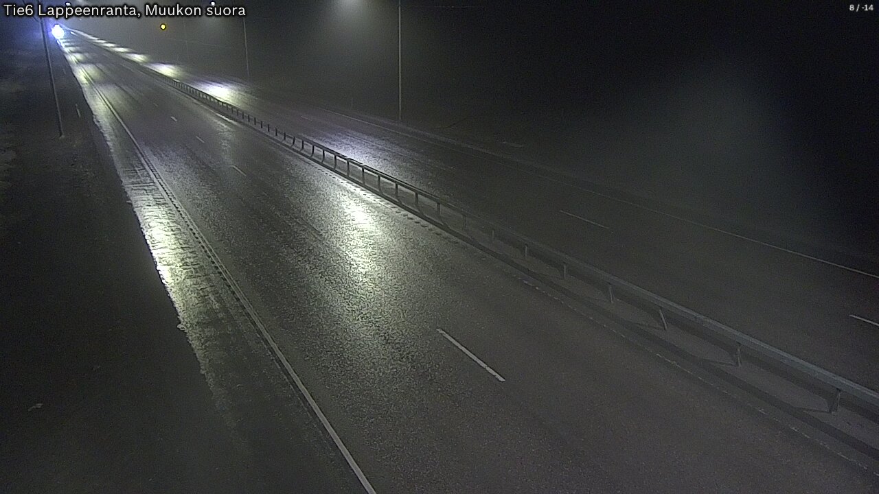 Kelikamerat Kuva Tie 6 Lappeenranta, Muukon suora, Lappeenranta, Etelä-Karjala