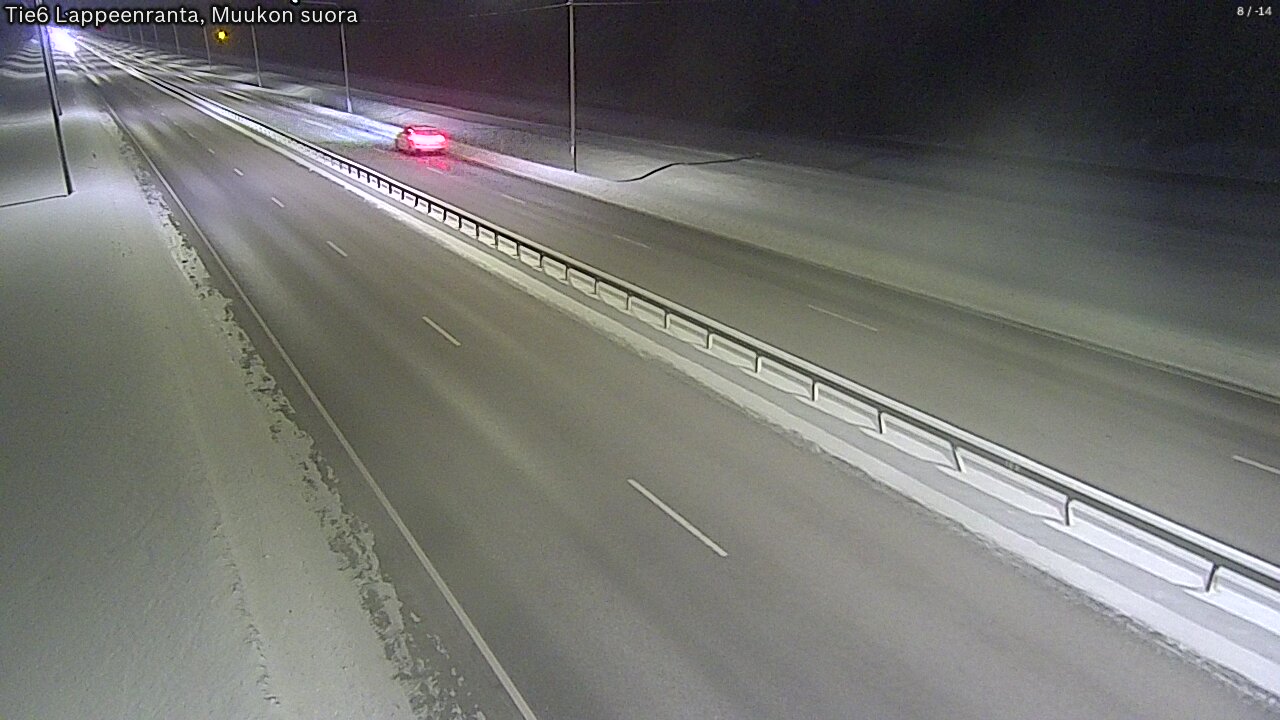 Kelikamerat Kuva Tie 6 Lappeenranta, Muukon suora, Lappeenranta, Etelä-Karjala