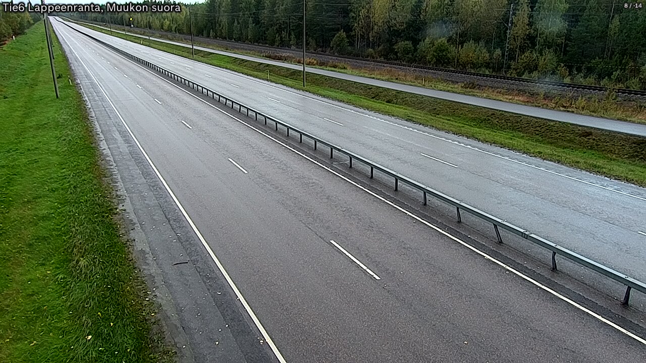 Kelikamerat Kuva Tie 6 Lappeenranta, Muukon suora, Lappeenranta, Etelä-Karjala