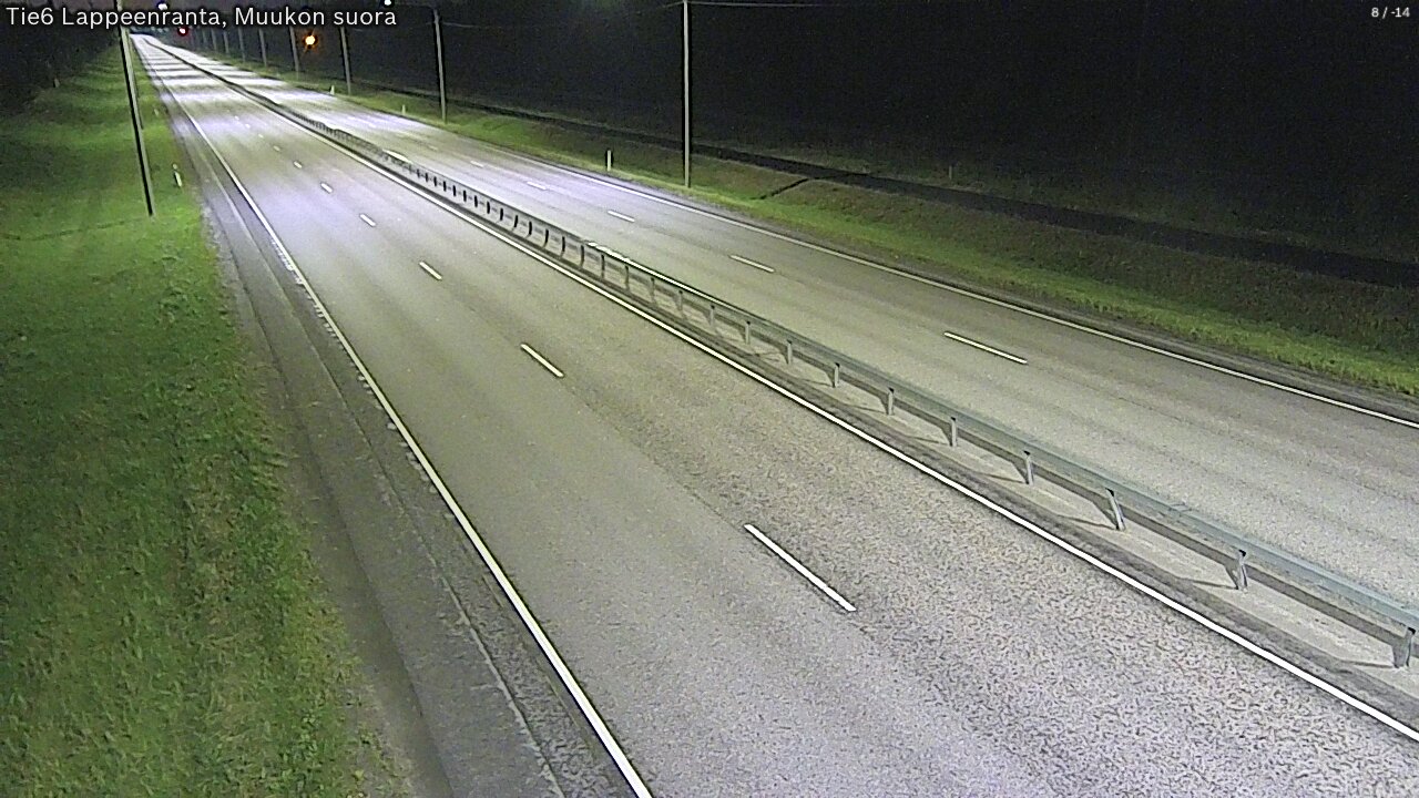 Kelikamerat Kuva Tie 6 Lappeenranta, Muukon suora, Lappeenranta, Etelä-Karjala