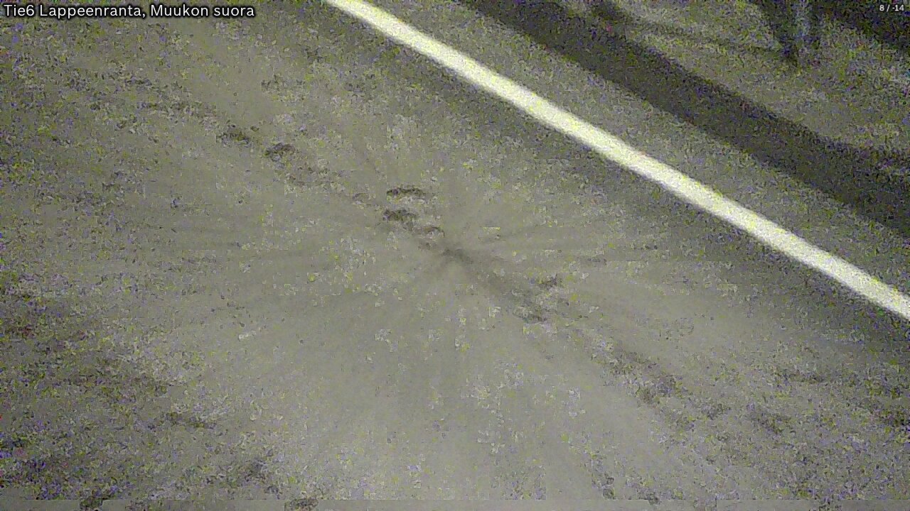 Weather Camera Image Tie 6 Villmanstrand, Muukko rakan, Lappeenranta, Etelä-Karjala