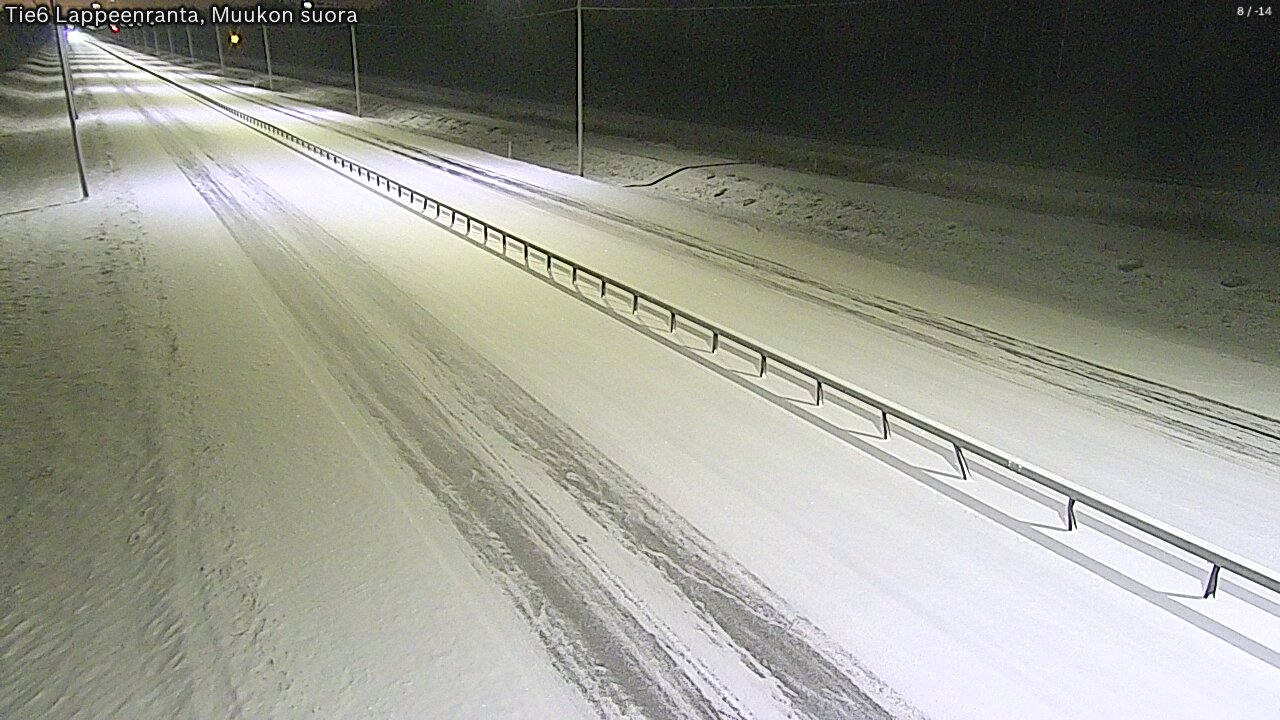 Kelikamerat Kuva Tie 6 Lappeenranta, Muukon suora, Lappeenranta, Etelä-Karjala