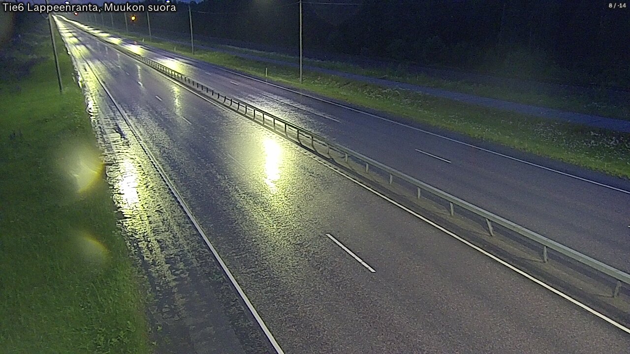 Kelikamerat Kuva Tie 6 Lappeenranta, Muukon suora, Lappeenranta, Etelä-Karjala