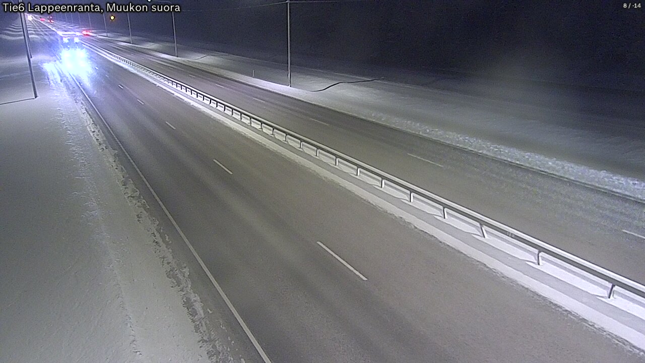 Kelikamerat Kuva Tie 6 Lappeenranta, Muukon suora, Lappeenranta, Etelä-Karjala