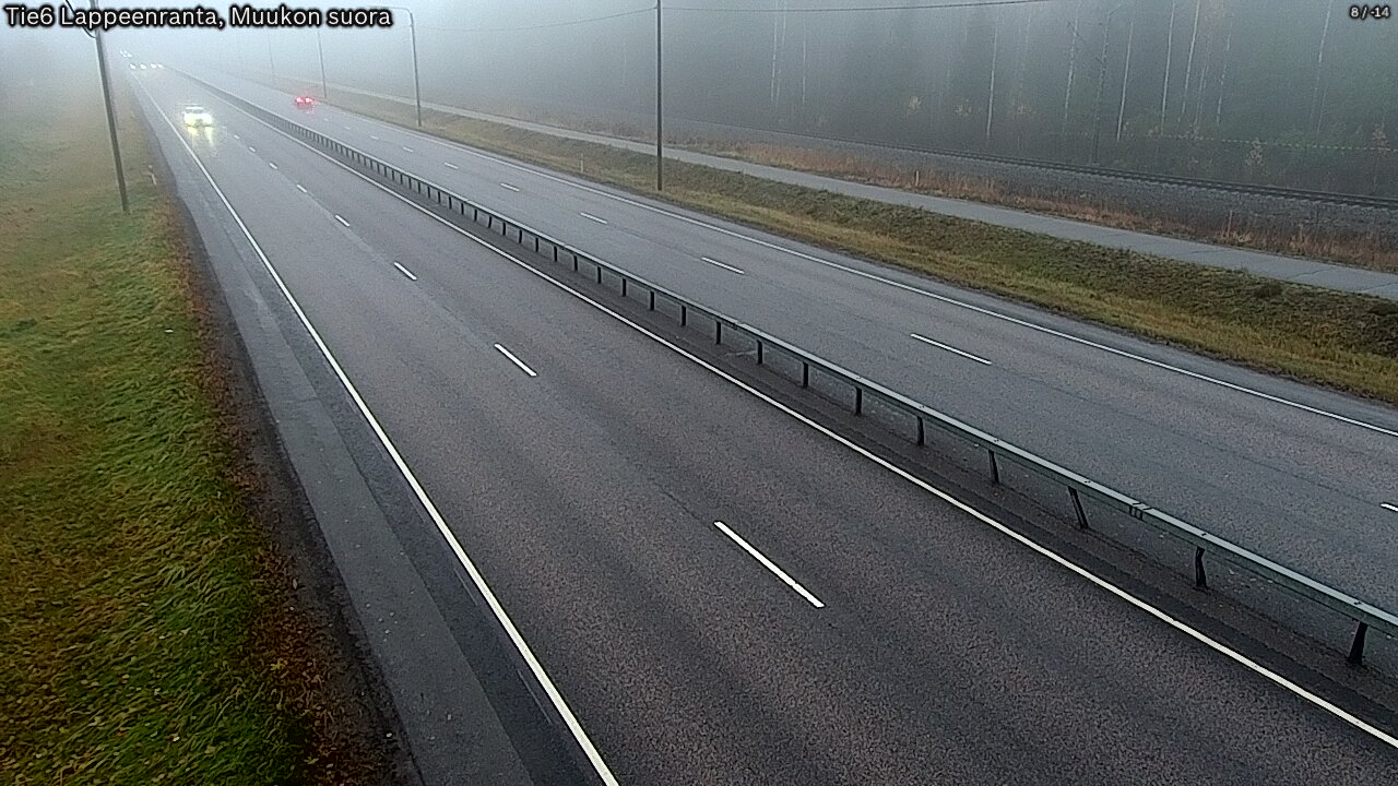 Kelikamerat Kuva Tie 6 Lappeenranta, Muukon suora, Lappeenranta, Etelä-Karjala