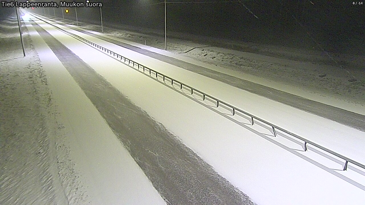 Kelikamerat Kuva Tie 6 Lappeenranta, Muukon suora, Lappeenranta, Etelä-Karjala