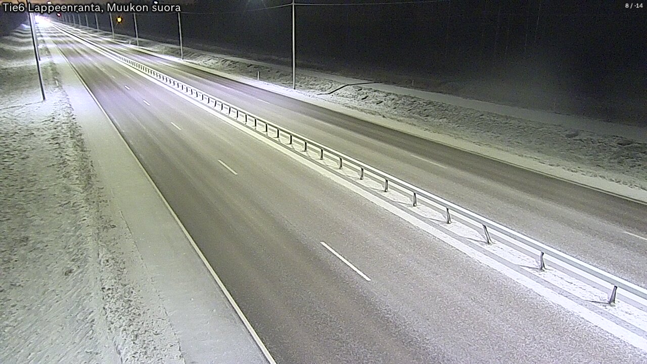 Kelikamerat Kuva Tie 6 Lappeenranta, Muukon suora, Lappeenranta, Etelä-Karjala