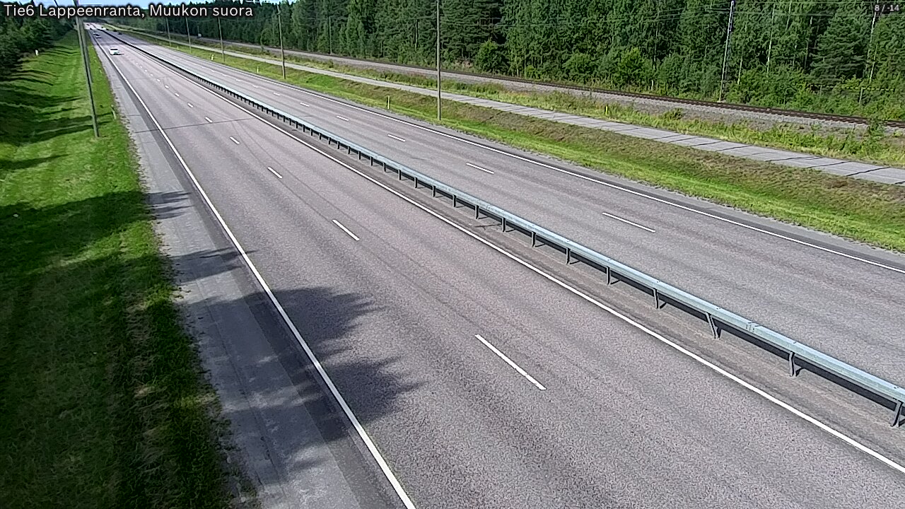 Kelikamerat Kuva Tie 6 Lappeenranta, Muukon suora, Lappeenranta, Etelä-Karjala