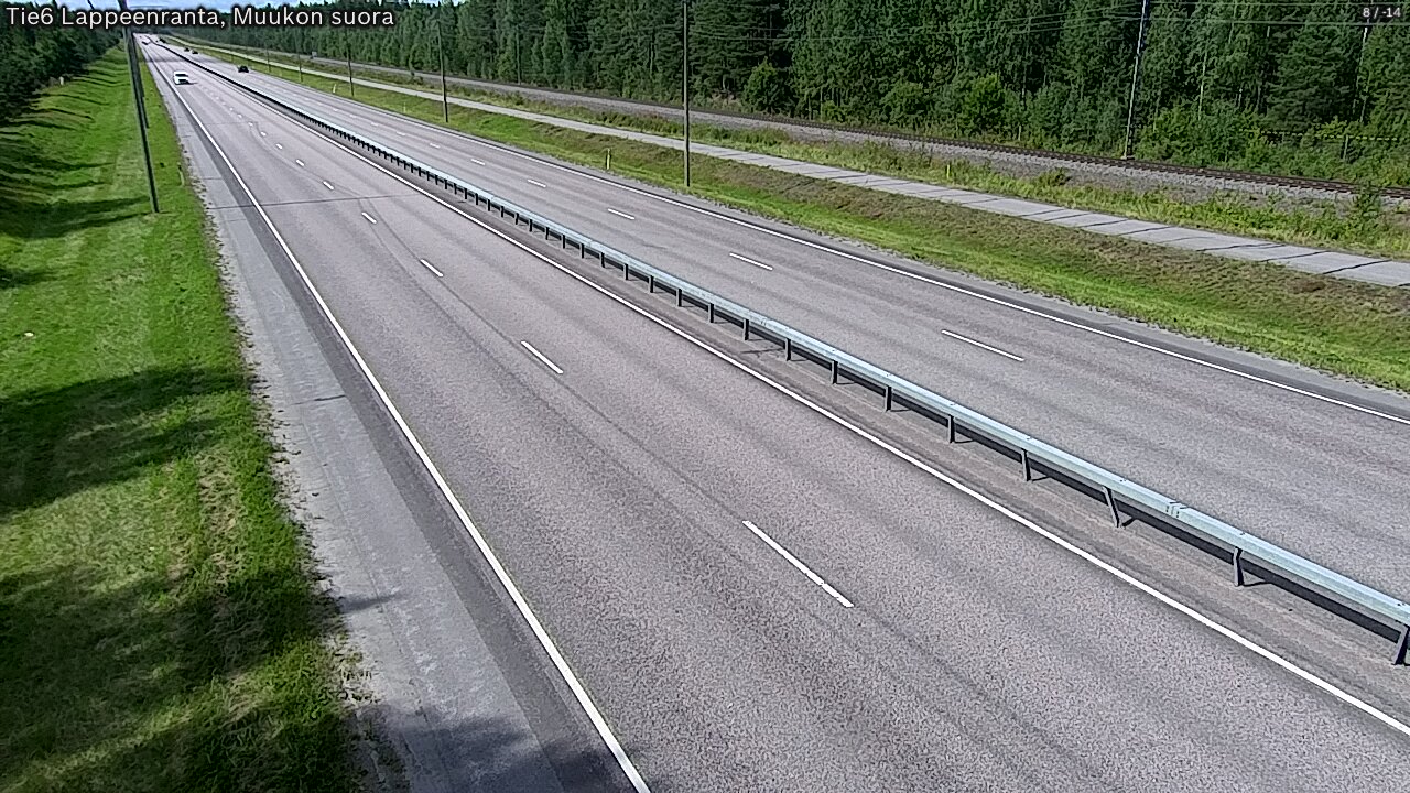 Kelikamerat Kuva Tie 6 Lappeenranta, Muukon suora, Lappeenranta, Etelä-Karjala