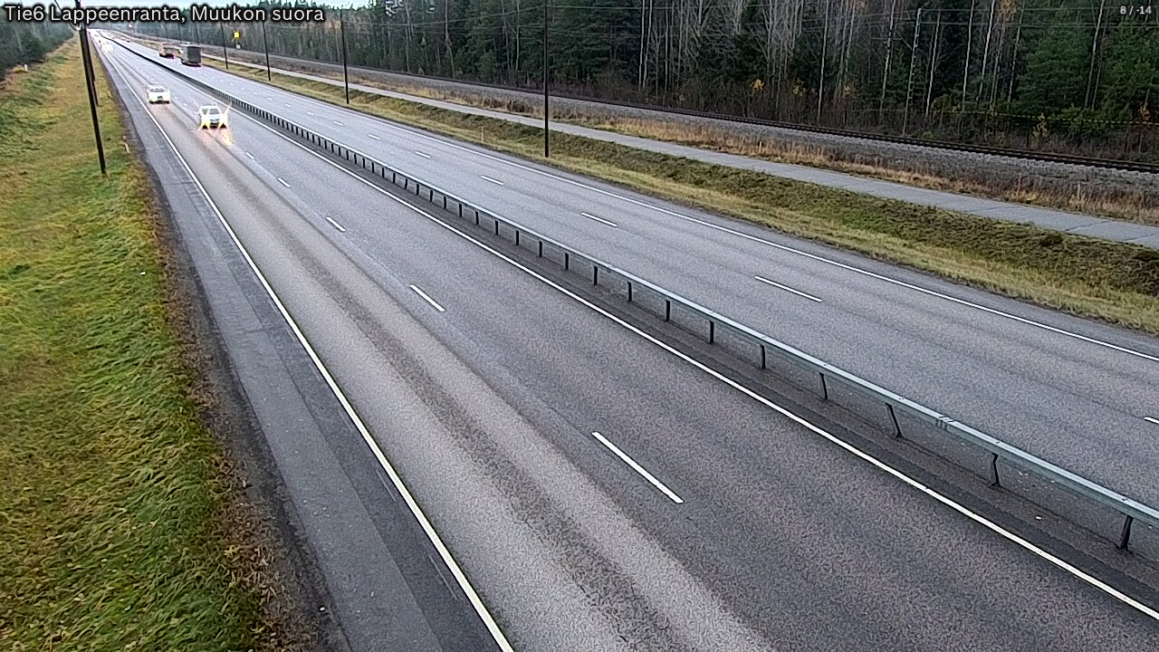 Kelikamerat Kuva Tie 6 Lappeenranta, Muukon suora, Lappeenranta, Etelä-Karjala
