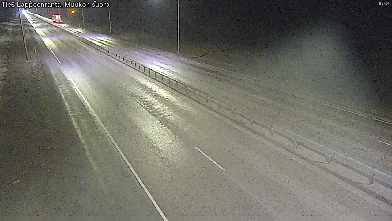 Kelikamerat Kuva Tie 6 Lappeenranta, Muukon suora, Lappeenranta, Etelä-Karjala