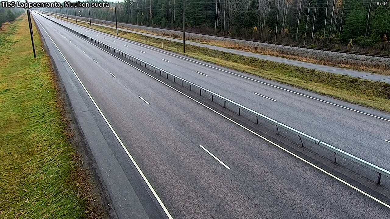 Kelikamerat Kuva Tie 6 Lappeenranta, Muukon suora, Lappeenranta, Etelä-Karjala