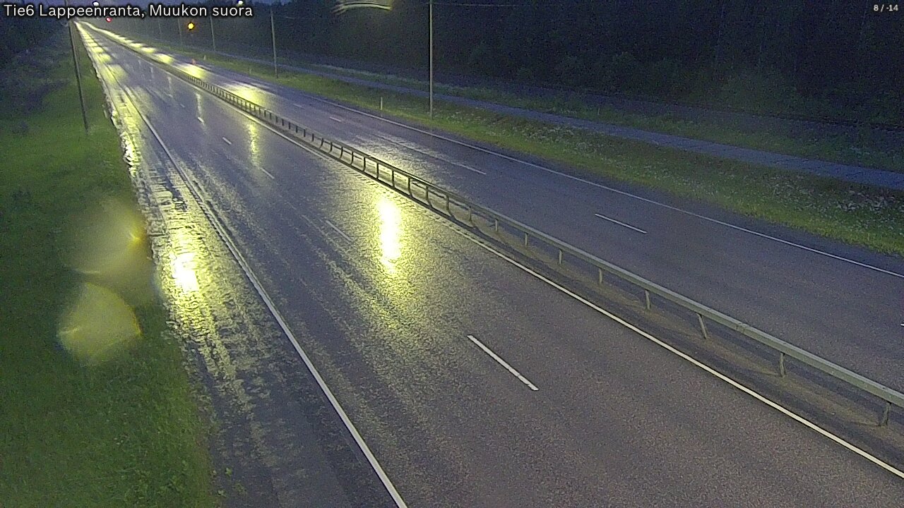 Kelikamerat Kuva Tie 6 Lappeenranta, Muukon suora, Lappeenranta, Etelä-Karjala