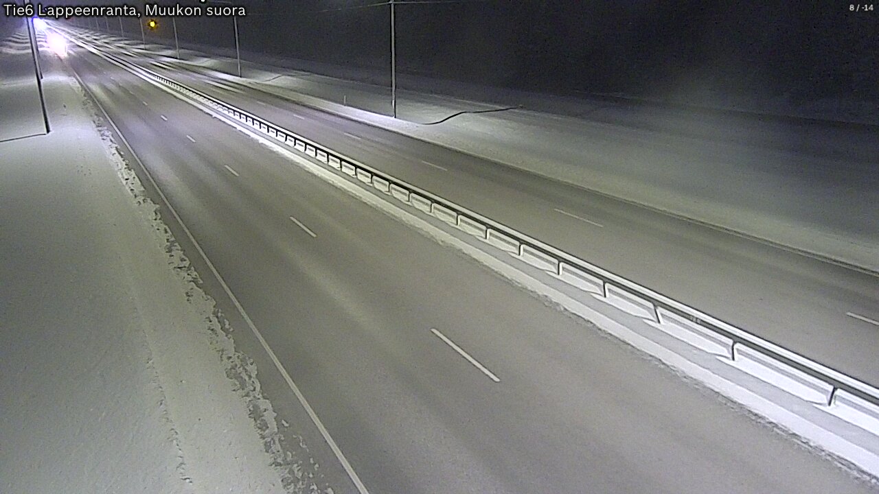 Kelikamerat Kuva Tie 6 Lappeenranta, Muukon suora, Lappeenranta, Etelä-Karjala