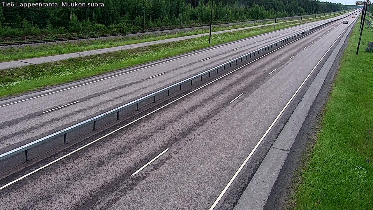 Kelikamerat Kuva Tie 6 Lappeenranta, Muukon suora, Lappeenranta, Etelä-Karjala