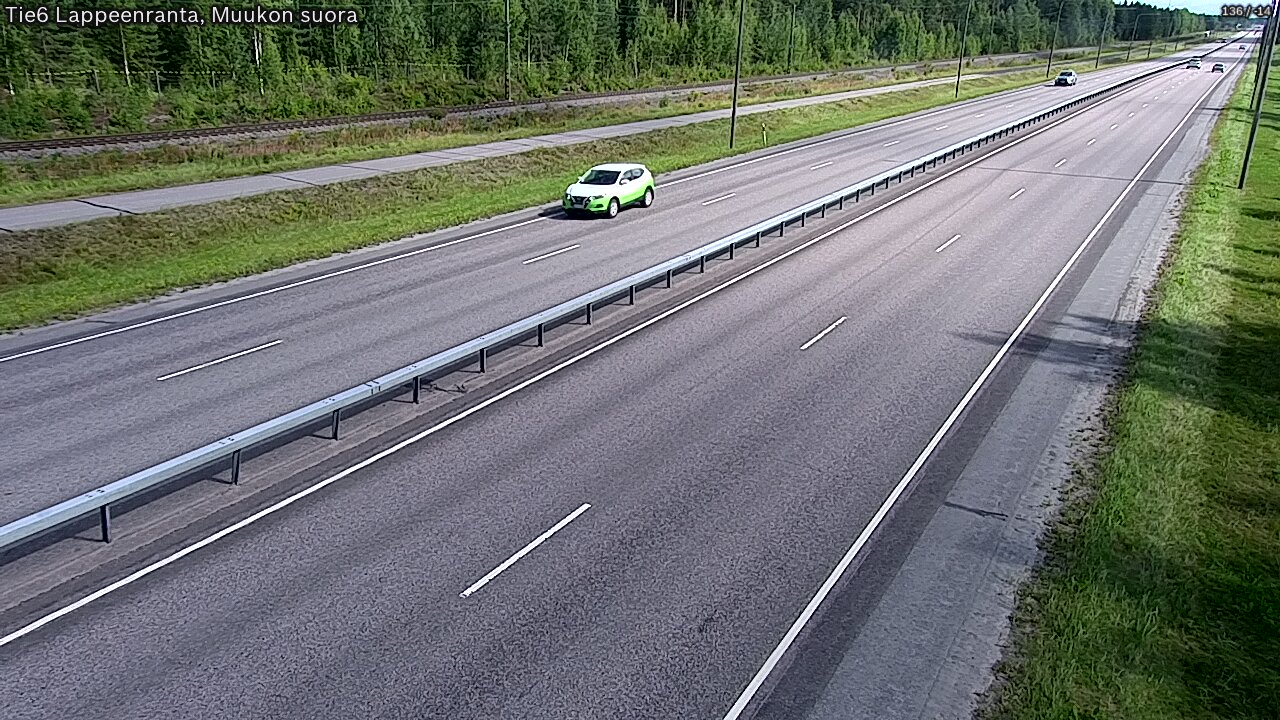 Kelikamerat Kuva Tie 6 Lappeenranta, Muukon suora, Lappeenranta, Etelä-Karjala