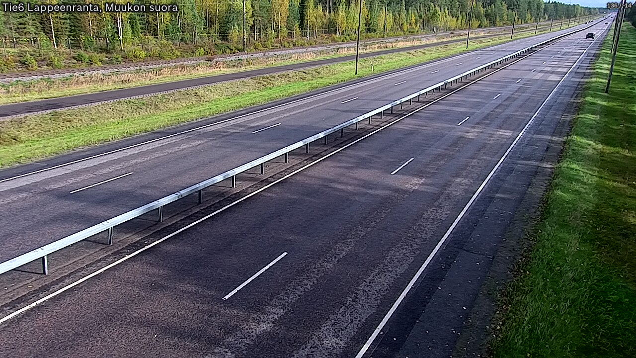 Kelikamerat Kuva Tie 6 Lappeenranta, Muukon suora, Lappeenranta, Etelä-Karjala