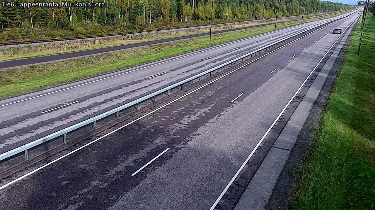Kelikamerat Kuva Tie 6 Lappeenranta, Muukon suora, Lappeenranta, Etelä-Karjala