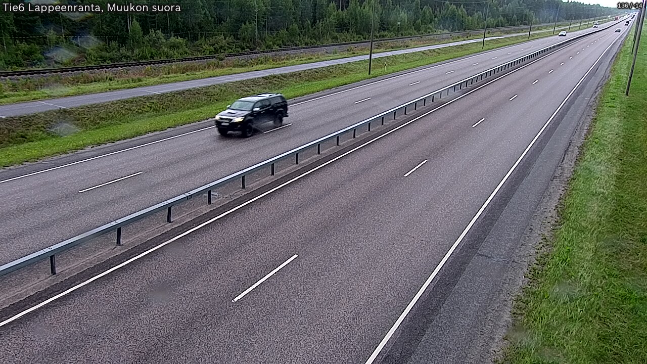 Kelikamerat Kuva Tie 6 Lappeenranta, Muukon suora, Lappeenranta, Etelä-Karjala