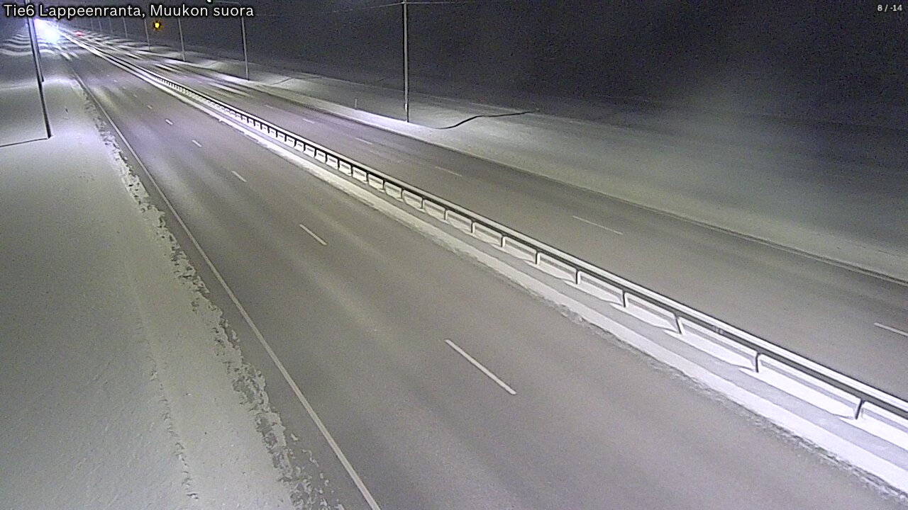 Kelikamerat Kuva Tie 6 Lappeenranta, Muukon suora, Lappeenranta, Etelä-Karjala