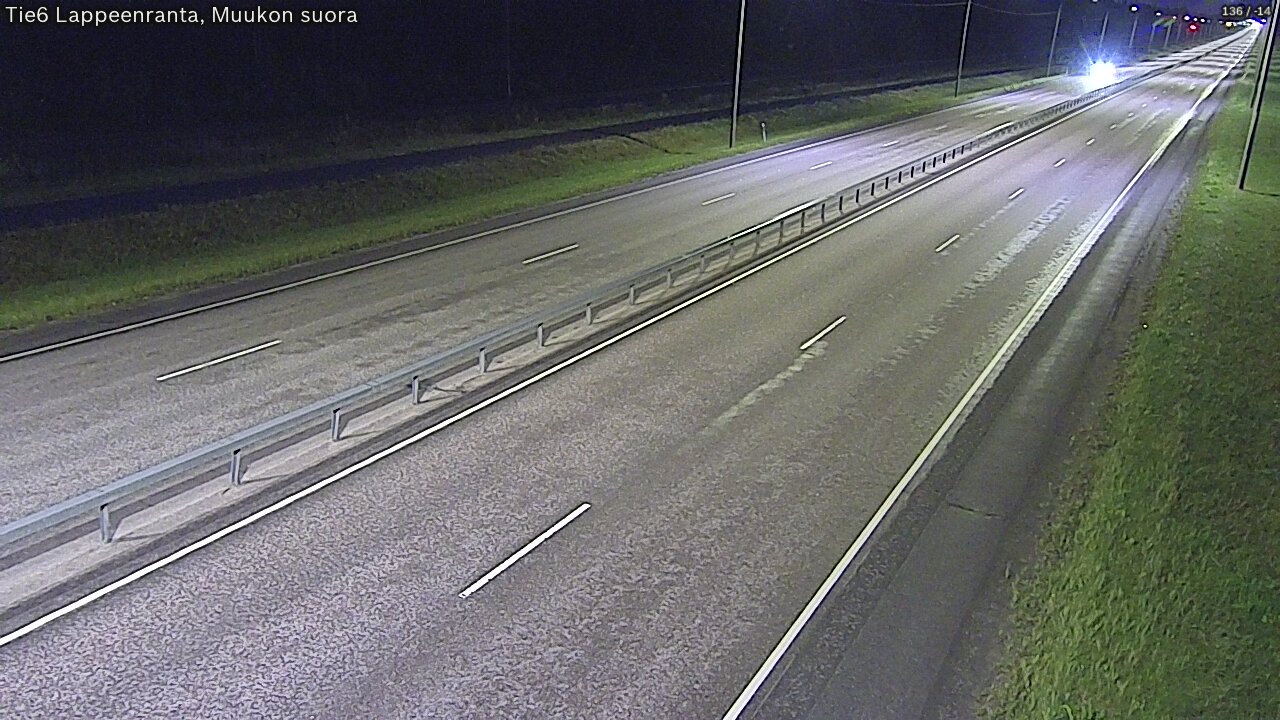 Kelikamerat Kuva Tie 6 Lappeenranta, Muukon suora, Lappeenranta, Etelä-Karjala