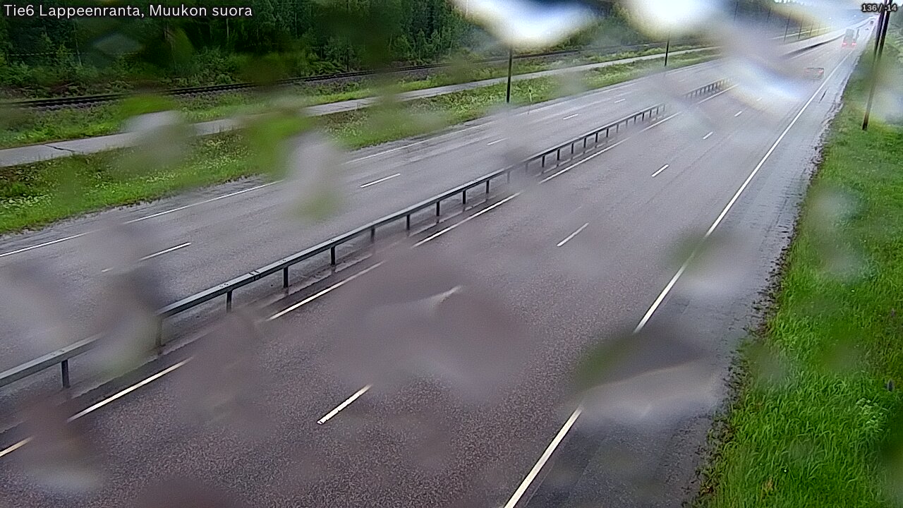 Kelikamerat Kuva Tie 6 Lappeenranta, Muukon suora, Lappeenranta, Etelä-Karjala