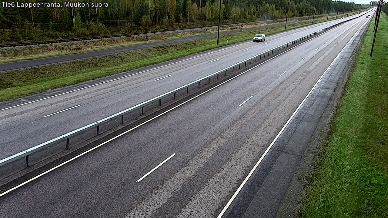 Kelikamerat Kuva Tie 6 Lappeenranta, Muukon suora, Lappeenranta, Etelä-Karjala